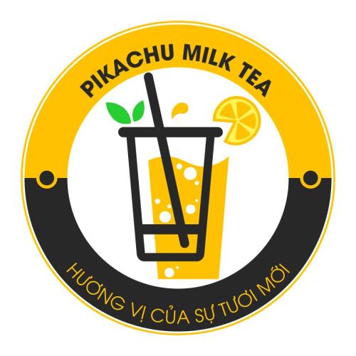 Mẫu tem nhãn dán ly trà sữa, nước trái cây thiets kế đep ấn tượng