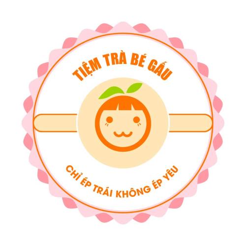 Mẫu tem decal dán ly trà sữa, nước ép ngộ nghĩnh dễ thương